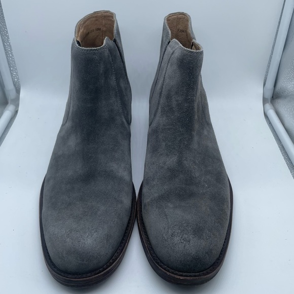 John Varvatos Waverly Suede Chelsea Boots